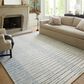Chris Loves Julia x Loloi Chris 5" x 7"6" Ivory and Denim Area Rug, , large