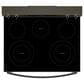 Whirlpool 5.3 Cu. Ft. Freestanding Electric Range in Black Stainless Steel, , large