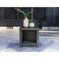 Ashley Elite Park Square End Table in Gray, , large