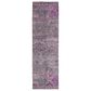 Dalyn Rug Company Karaj KJ5 2"3" x 7"6" Purple Indoor/Outdoor Runner, , large