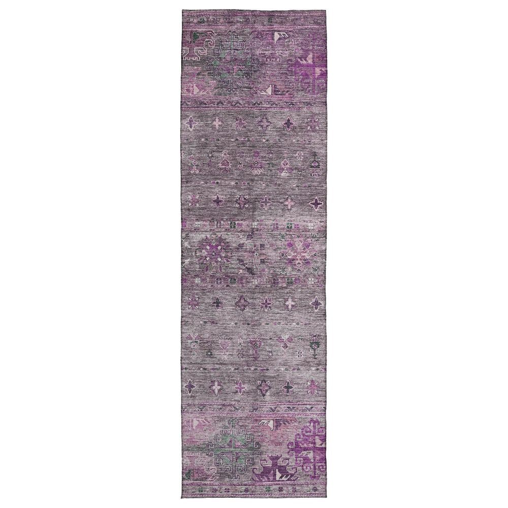 Dalyn Rug Company Karaj KJ5 2"3" x 7"6" Purple Indoor/Outdoor Runner, , large