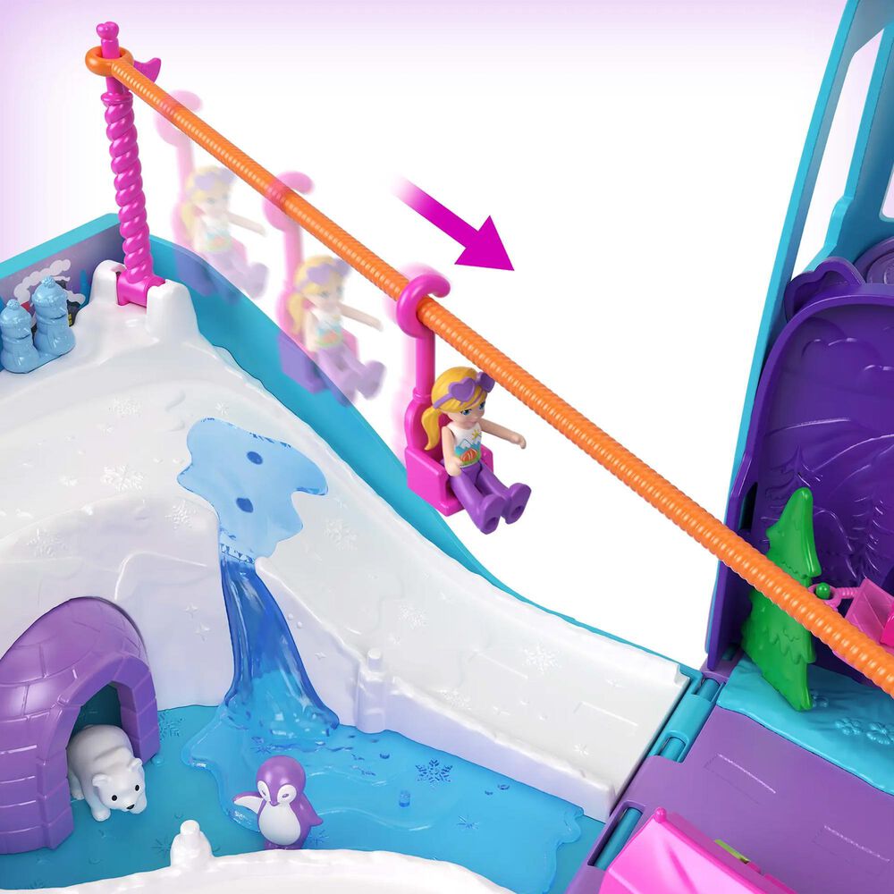 Polly Pocket Pet Mobile Adventure with Accessories Set in Multicolor, , large