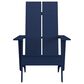 Flash Furniture Sawyer Adirondack Chair in Navy Blue, , large