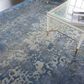 Nourison Prismatic PRS17 9"9" x 13"9" Denim Area Rug, , large