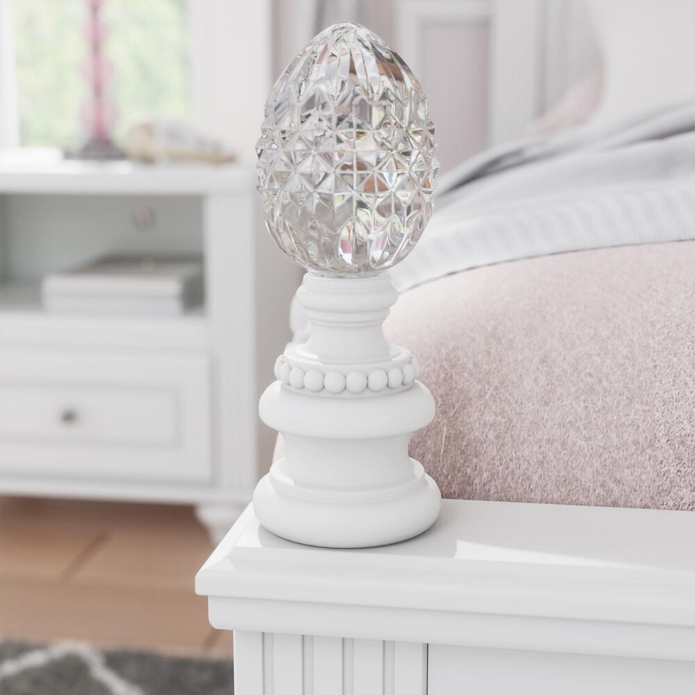 Ashley Kozlani Full Upholstered Panel Bed in Matte White, , large