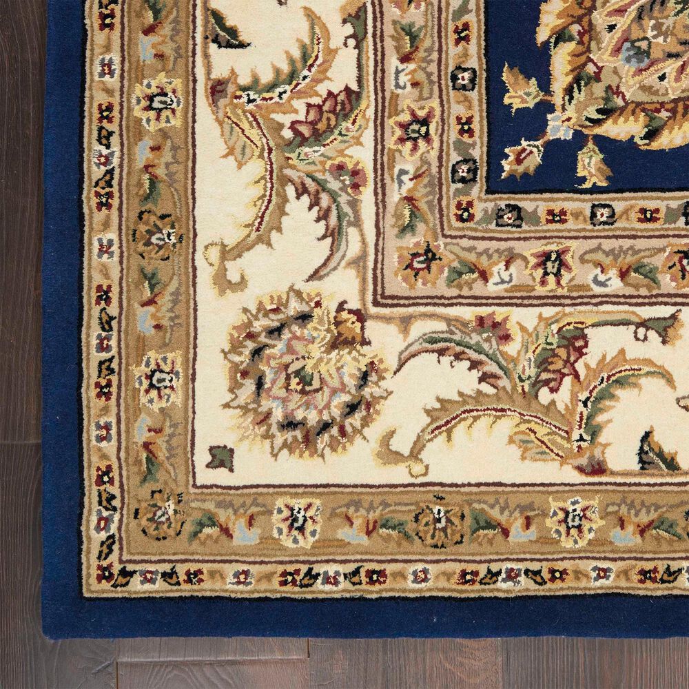 Nourison 2000-2022 3&#39;9&quot; x 5&#39;9&quot; Navy Area Rug, , large