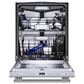 Thermador Star Sapphire 24" Built-In Dishwasher with 42 dbA in Stainless Steel, , large