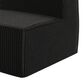 Furniture of America Facil 3-Piece Modular Armless Sofa in Black, , large