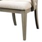 Shannon Hills Cascade Upholstered Seat Wood Back Arm Chair in Blonde Pearl, , large