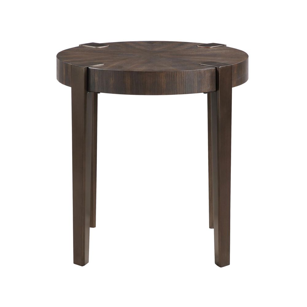 Crystal City End Table in Brown, , large