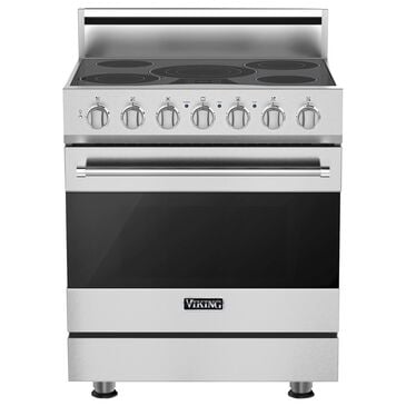Viking Range 30" Freestanding Electric Range with Self-Cleaning in Stainless Steel, , large