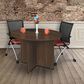 Regency Global Sourcing Legacy 3.5" Round Conference Table in Neo Walnut, , large