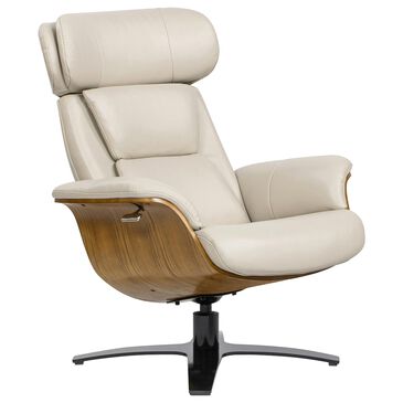 Jennifer Taylor Home Jovan Manual Recliner Lounge Chair in Pastel Beige, , large