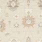 Ashley Calkin 5" x 7" Linen, Gray and Caramel Area Rug, , large