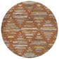 Dalyn Rug Company Kenner KN2 Paprika 8" Round Area Rug, , large