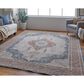 Feizy Marquette 7"10" x 9"10" Gray and Multicolor Area Rug, , large