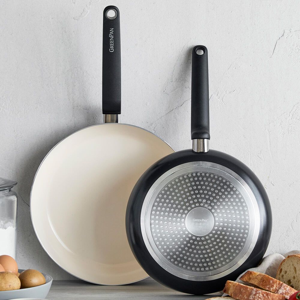 Green Pan Rio Advanced 2-Piece Frypan Set in Black, , large