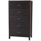 37B Nevis 5 Drawer Chest in Espresso, , large