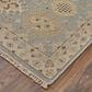 Feizy Corbitt 2"6" x 10" Aqua and Beige Runner, , large