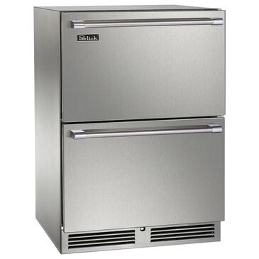 Perlick Marine Signature Series 5.2 Cu. Ft Compact Refrigerator with Drawer in Stainless Steel, , large