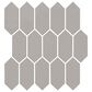 Dal-Tile Mythology Harmonia 2" x 5" Picket Undulated on 11.125" x 12.25" Ceramic Mosaic Sheet, , large