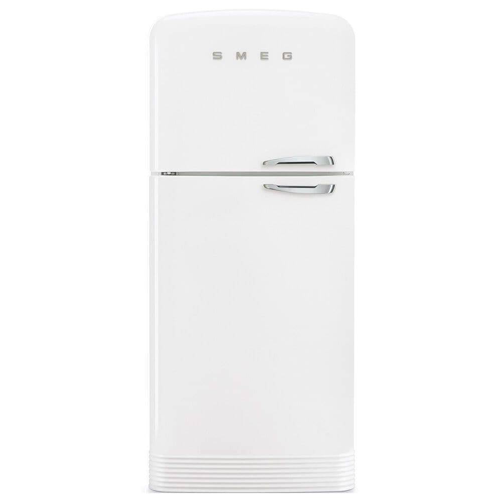 SMEG 19.28 Cu. Ft. Retro Top Freeze Refrigerator with Left Hinge in White, , large