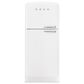 SMEG 19.28 Cu. Ft. Retro Top Freeze Refrigerator with Left Hinge in White, , large