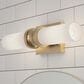 Hunter Lenlock 16" 2-Light Vanity with Cased White Shade in Alturas Gold, , large