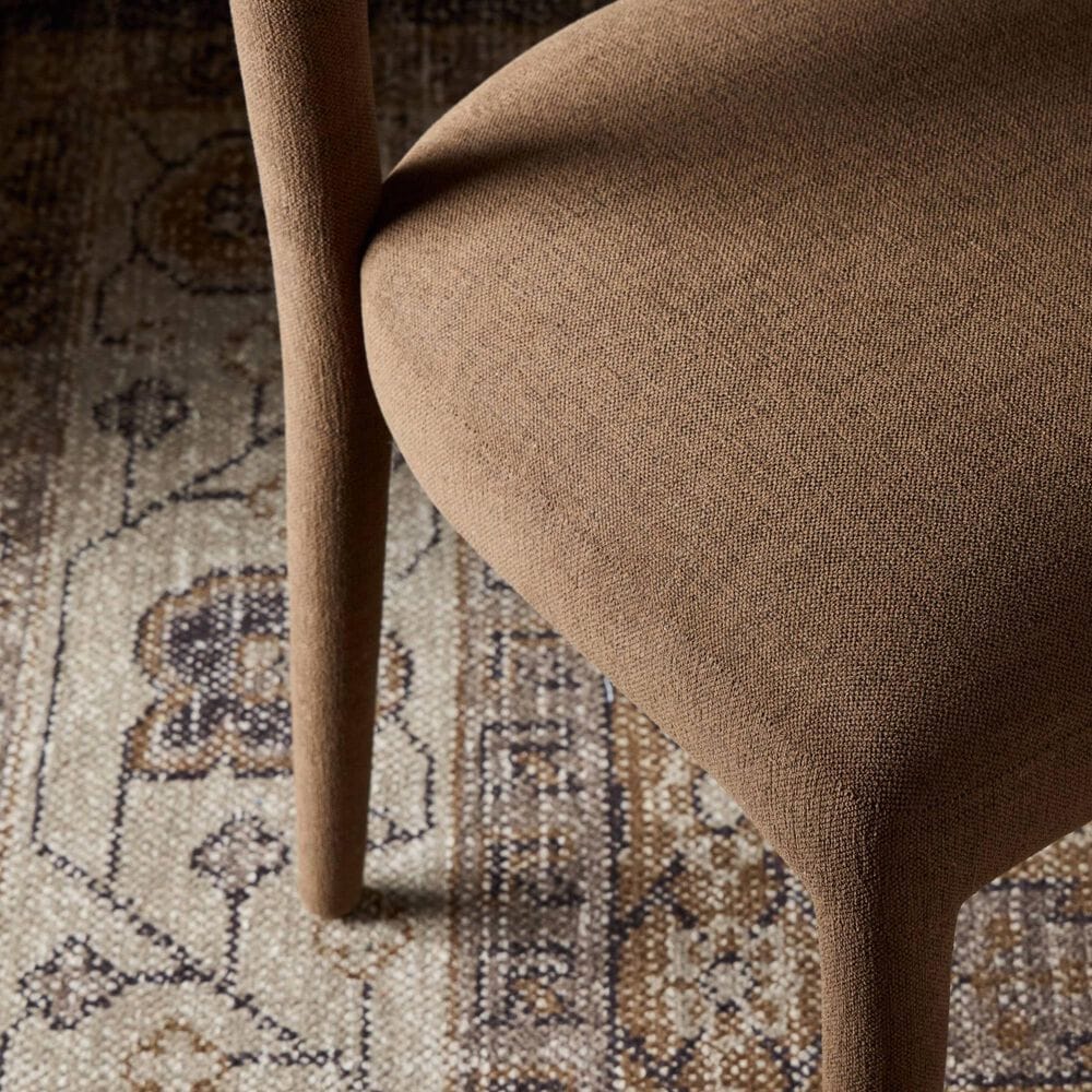 Four Hands Beverly Side Chair in Crypton Nomad Mushroom, , large
