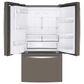 GE Appliances 22.1 Cu. Ft. Counter-Depth French-Door Refrigerator in Slate, , large
