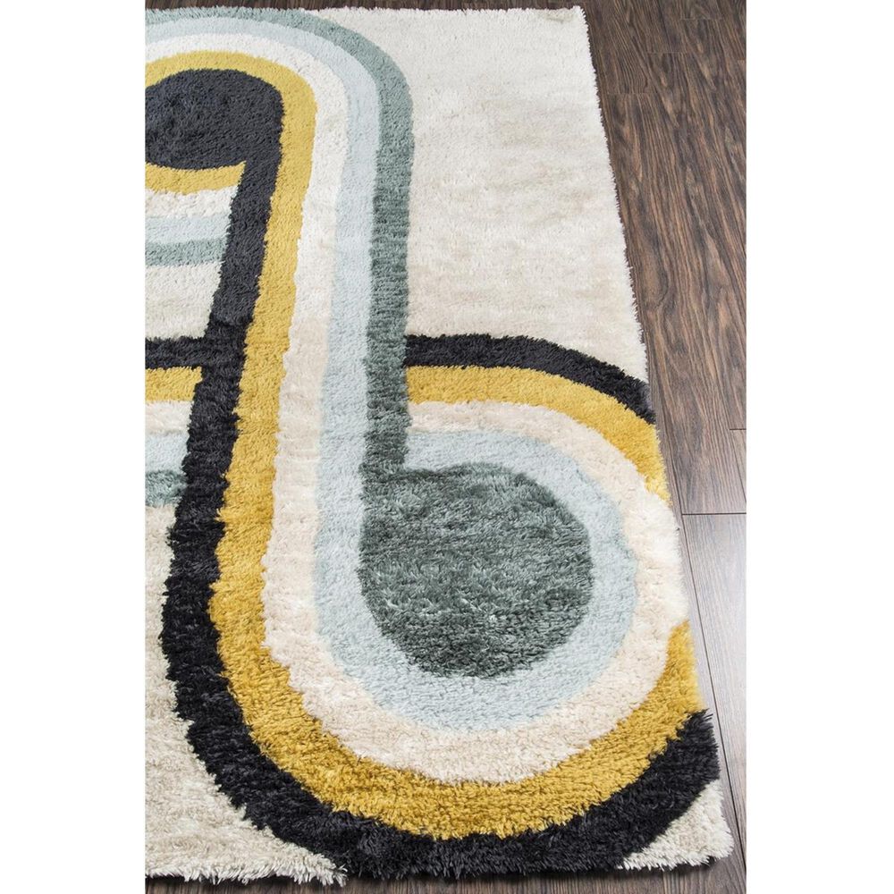 Novogratz Retro RET-03 5&#39; x 7&#39;6&quot; Blue Area Rug, , large