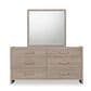 Urban Home Gardenia Dresser and Mirror in Chai, , large