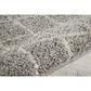 Nourison Brisbane BRI08 5" x 7" Ash Area Rug, , large