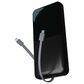 POM Gear PD 10,000Mah Portable Battery with Built-In Type C and Lighting Cables in Black, , large