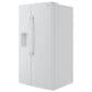 GE Appliances 28 Cu. Ft. Side-By-Side Refrigerator with Extra Tall Dispenser and In-Door Icemaker in White, , large