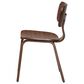 Baxton Studio Billie Side Chair in Walnut Brown, , large