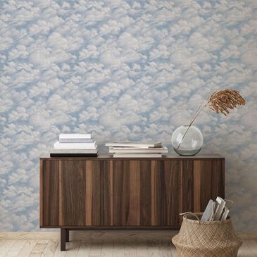 Tempaper Clouds Sky Blue Peel and Stick Wallpaper, , large