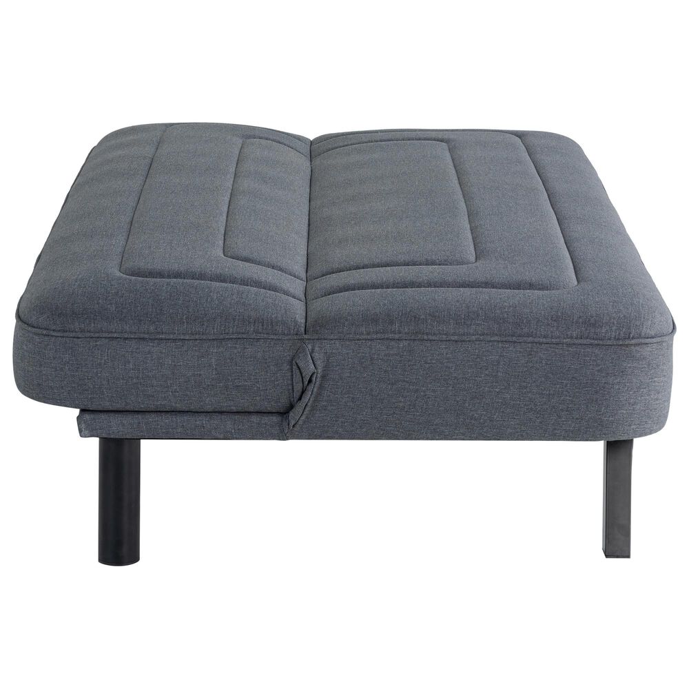 Lifestyle Solutions Frankie Convertible Sofa in Charcoal, , large