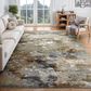 ROW by Oriental Weavers Gemma Olive and Blue 6"7" x 9" Area Rug, , large