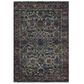 Oriental Weavers Andorra 6846B 10" x 13"2" Blue and Purple Area Rug, , large