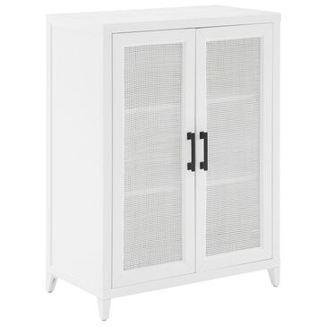 Crosley Furniture Milo Stackable Storage Pantry in White, , large