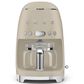 SMEG Retro Style 10-Cup Drip Filter Coffee Machine in Matte Moonlight and Polished Chrome, , large