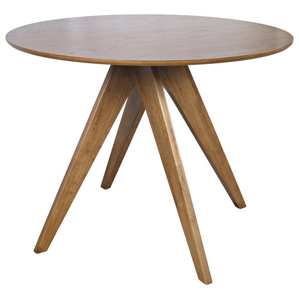 Waltham Axis 5-Piece Round Dining Set in Sable, , large