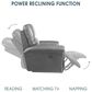 Blue River Estelle 2-Piece Power Reclining Sofa Set in Gunmetal, , large