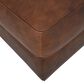 Softline Carusso Leather Ottoman in Whiskey, , large
