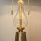 Grandview Gallery Rook Table Lamp in Gold and Clear, , large