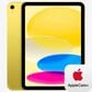 Apple 10.9" iPad (10th Gen.) Wi-Fi Cellular - 64GB - Yellow with 2-Year AppleCare+, , large