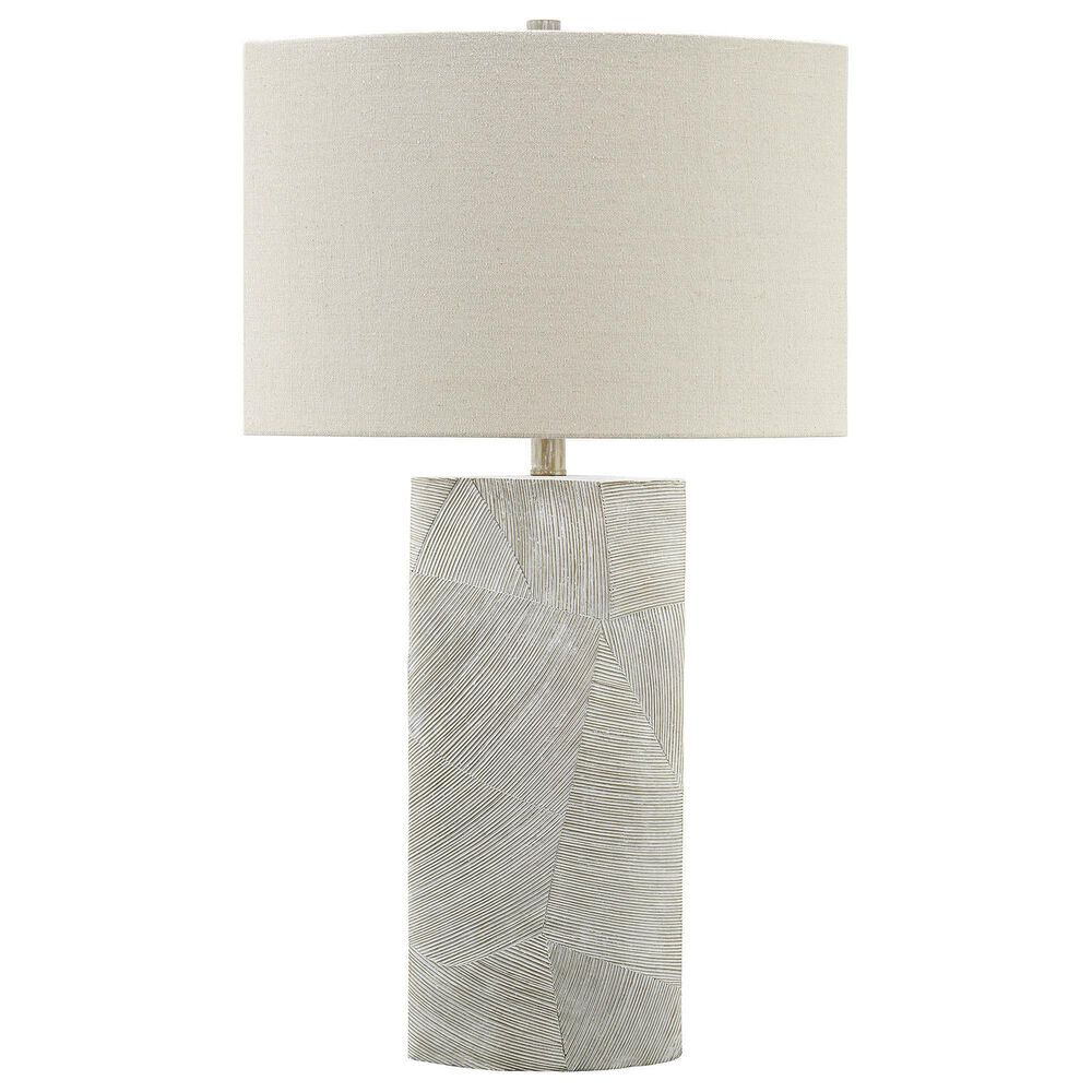 Ashley Bradard Table Lamp in Brown and Ivory, , large