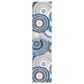 Safavieh Cabana CBN382G 2"2" x 9" Grey and Blue Indoor/Outdoor Performance Runner, , large