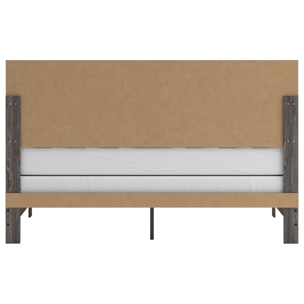 Ashley Sylveri 4-Piece King Bedroom Set in Gray Laminate, , large